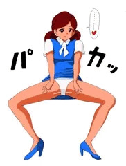 丸見せフチ子さん