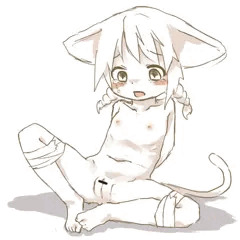 猫耳幼女ガムテ拘束（差分８枚）