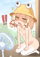ナニカしていた諏訪子さま