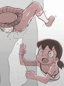 [Skeb] 下半身をオナホにされたしずかちゃん