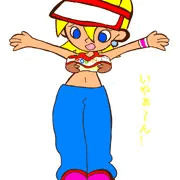 別人のジュディのおっぱいを掴む手