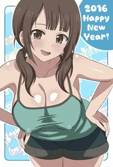 C89頒布　紗羽年賀状