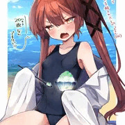 白衣水着