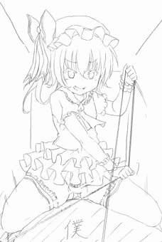 フランちゃん　ワンドロ線画