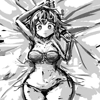 ベッドで膨乳