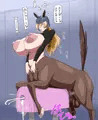 擬牝台を楽しむケンタウロスちゃん