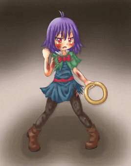 ぼろぼろキャリーさん