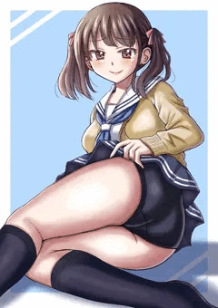 小悪魔なツインテとブルマ⑨