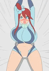 女トレ失踪事件で警備中のフウロさんがショタに拉致られ陥落する話(約14,150字)