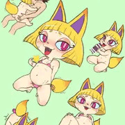 コンたん落描き。