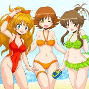 ポジパで残暑見舞い