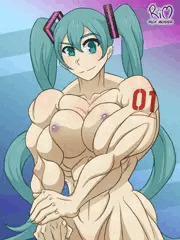 Muscle Miku Variants