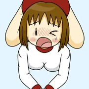 こけた線目ちゃん（仮）