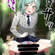 リク絵　（限界放尿氷川日菜）