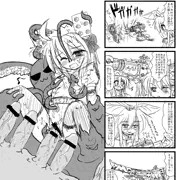 ニジエたん勲章機能ＰＲ漫画のアレ＆軽くボッキー