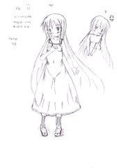女の子の立ち絵