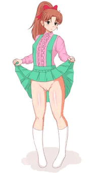 愛菜ちゃんのスカートめくり