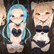 囚われレリバジータちゃんたち