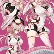 縦セタ爆乳ケモミミラミアっ子
