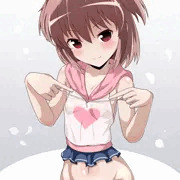 ハートアピールする憧ちゃん(JS)