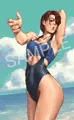 Jill's beach time