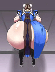 お尻突き出し春麗