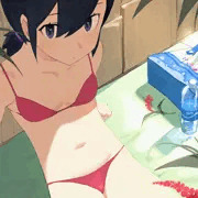 プールサイドにて