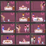 レトロゲーム風バニーガール