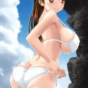 若菜と海に…