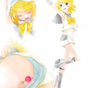 ライブ前のリンちゃんにAビーズｼｺﾐﾀｲ