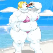ブライト姐さんと海と俺。