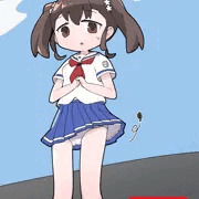えっちな風さんでピンチ！