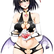 サキュバス水着の羽黒お姉ちゃん♥