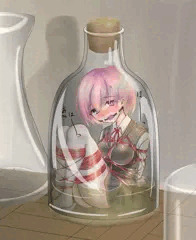 君を瓶詰にしたときに名前を書いておくためだヨ