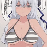 日焼けブローニャ、ポロリ