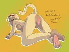 自分の猿娘オリジナルギャラ　”楊梅”