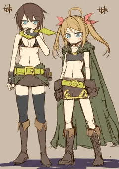 シーフ姉妹のえっちなCG集