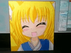 寝れなかったので１枚描きました(ρｗ-)