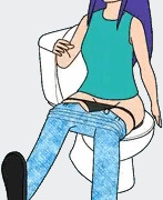 トイレと女性