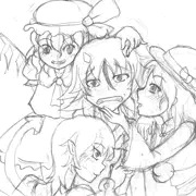 クレカルがわちゃレズする最近の落書き