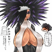 ウニのおねーさんのコスプレ