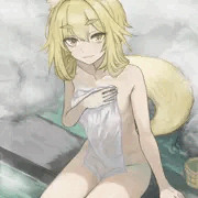 温泉きつね