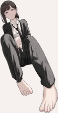 コベニちゃんに足コキされるだけ