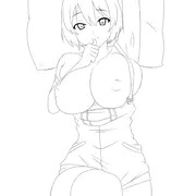 新作の線画　その1