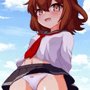 艦これ雷ちゃんおぱんつイラスト