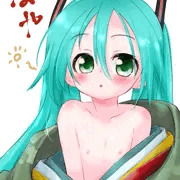 今日のおちくびは初音ミクちゃ