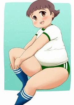 ぽっちゃりブルマーちゃん・靴下直し
