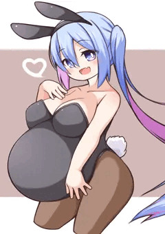 黒ウサなバ妊婦