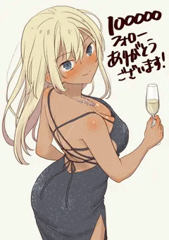 X１０万フォローありがとうございます記念イラスト