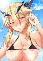 マイクロビキニ乳上
